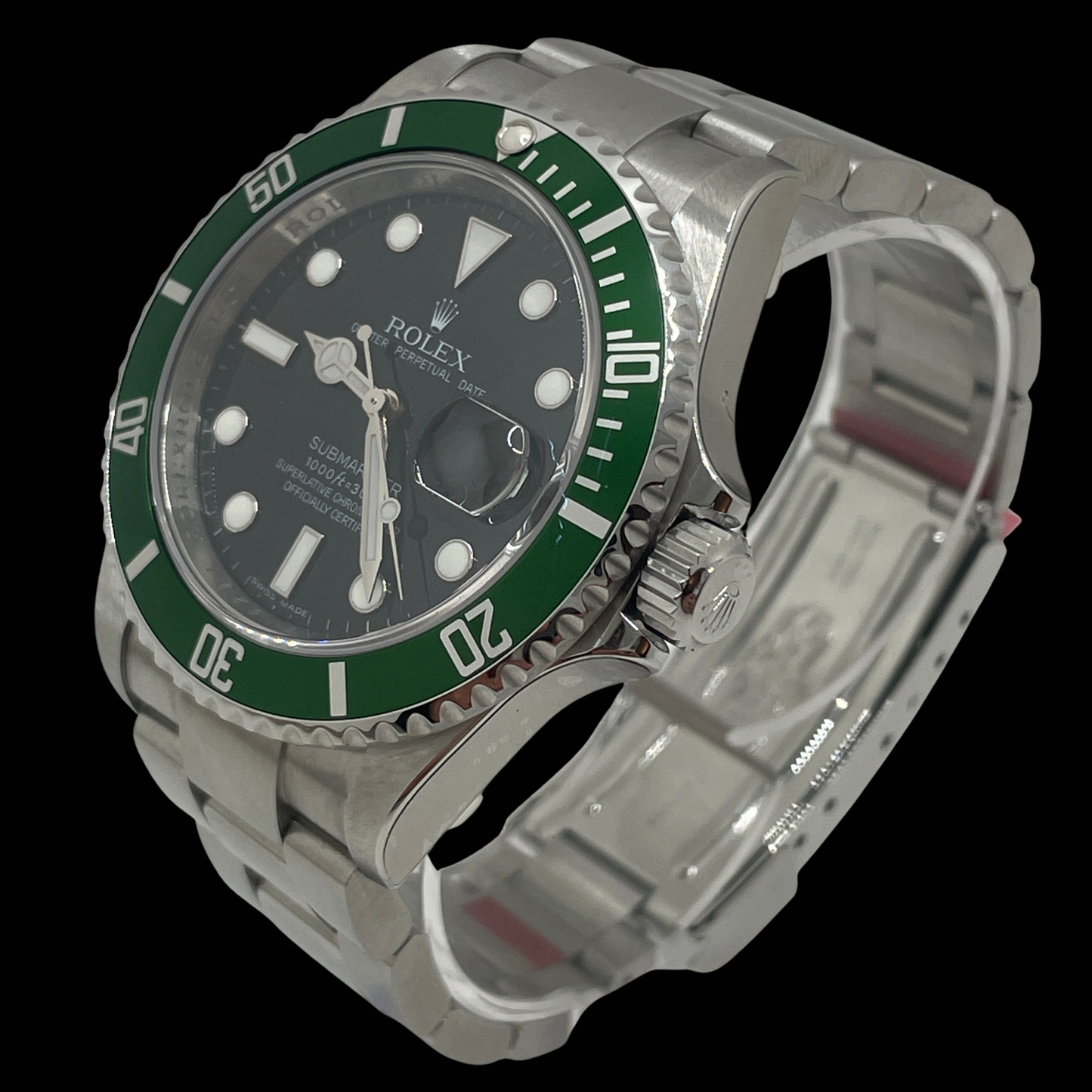 Rolex Submariner Date Ref. 16610LV NOS FULL-SET, garanzia ITA