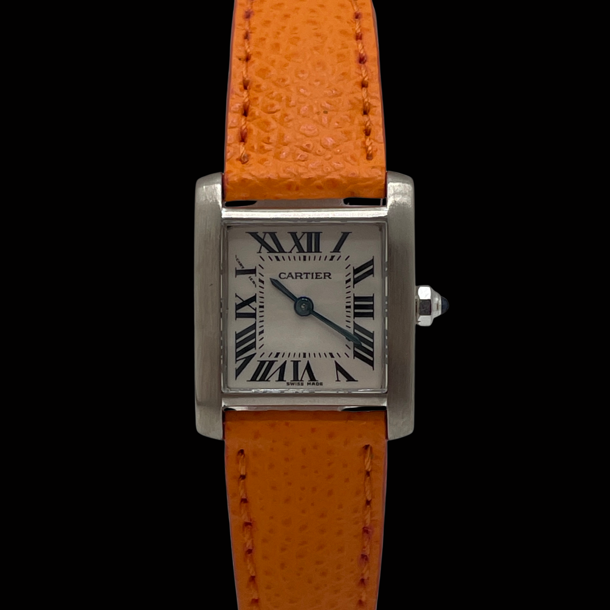Cartier Tank Francaise Ref. 2403 year 2003 *white gold*
