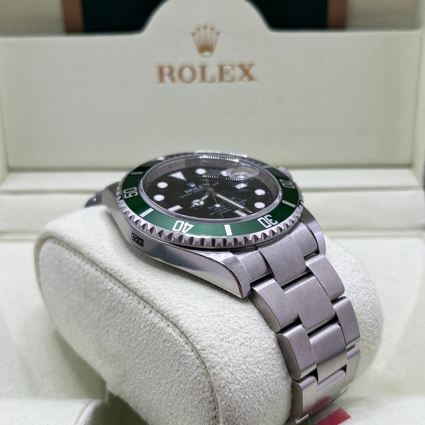 Rolex Submariner Date Ref. 16610LV NOS FULL-SET, garanzia ITA