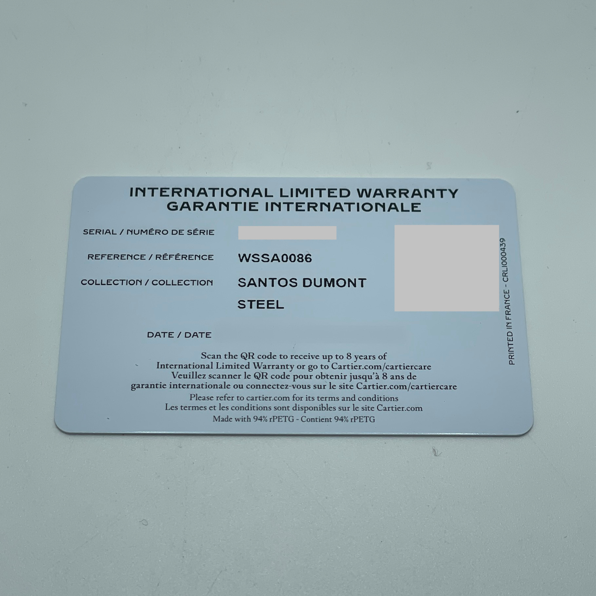 Cartier Santos Dumont Ref. WSSA0086 *NEW 01/2026*