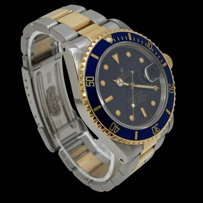 Rolex Submariner Date Ref. 16803 Never Polished Full-Set *Italian Papers*