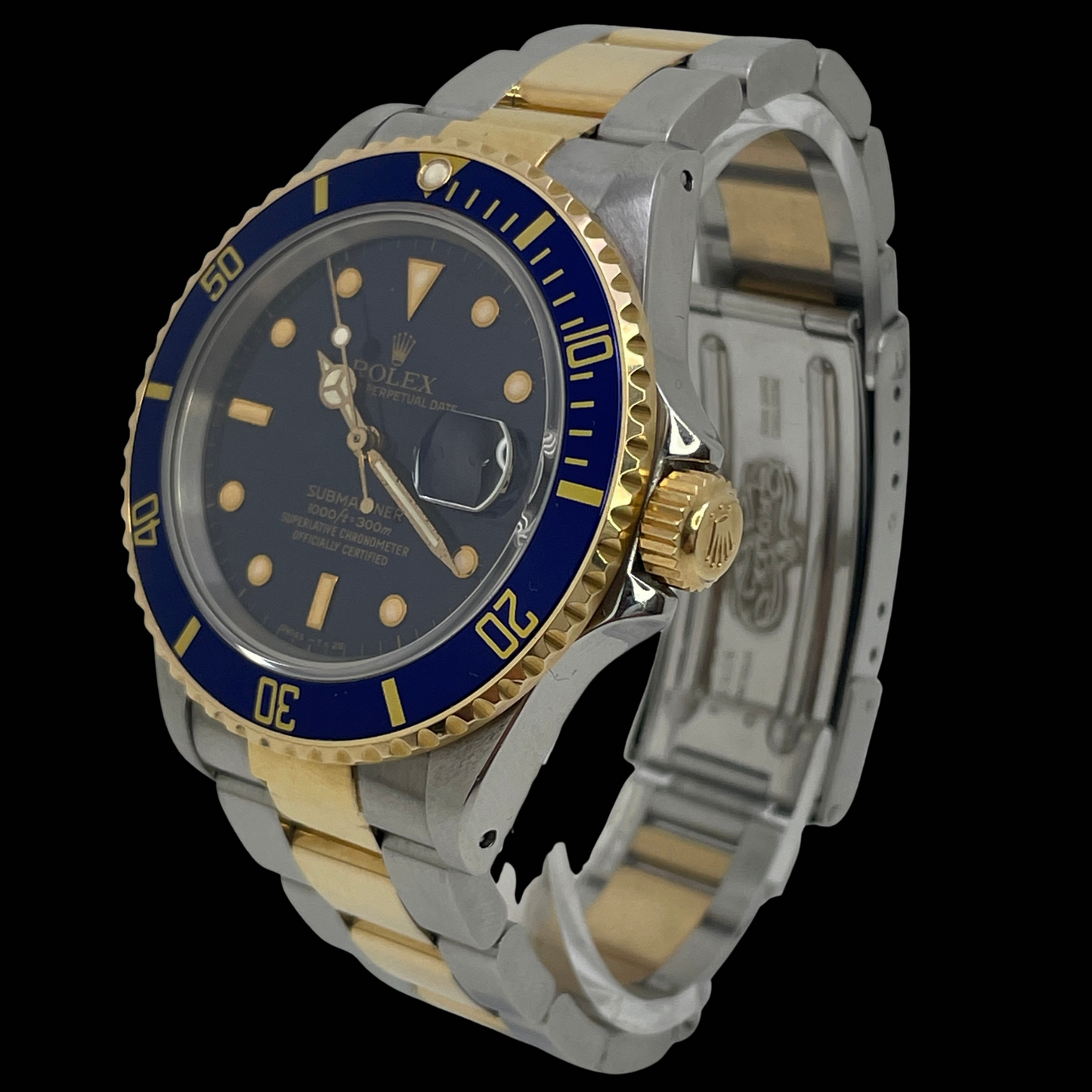 Rolex Submariner Date Ref. 16803 Never Polished Full-Set *Italian Papers*