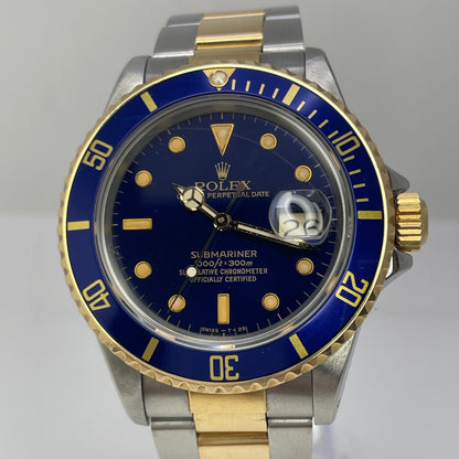 Rolex Submariner Date Ref. 16803 Never Polished Full-Set *Italian Papers*